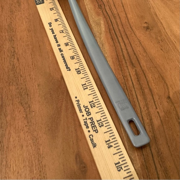 Vintage Light Blue Melamine Serving or Flipping Fork Made in Taiwan - Picture 8 of 8